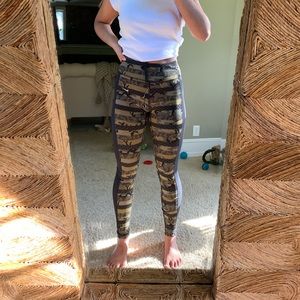 nike dri-fit camo leggings